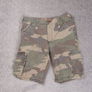 Weathered Wear Camouflage Size 12 28x10 Cargo Utility Shorts